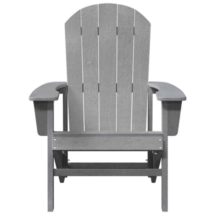 Adirondack-stol Lysegrå HDPE