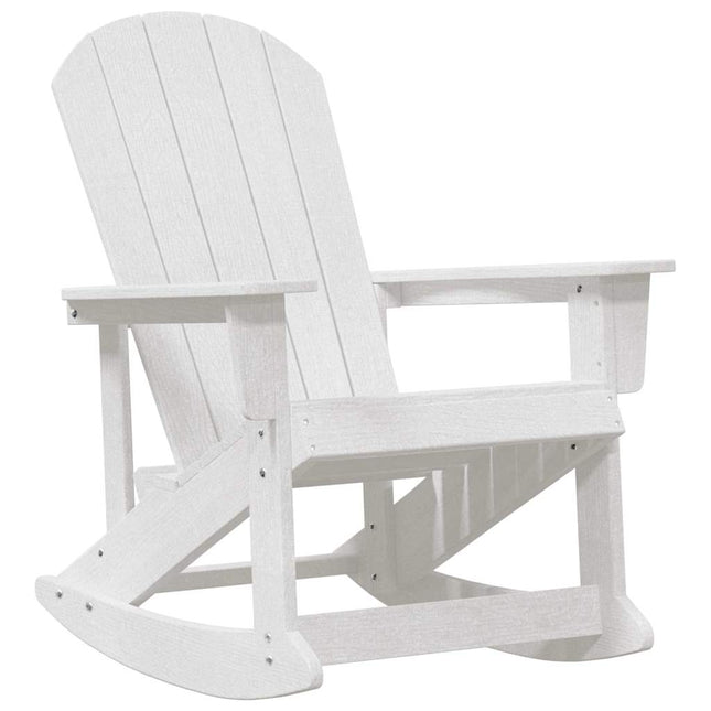 Adirondack gyngestol Hvid HDPE