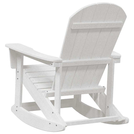 Adirondack gyngestol Hvid HDPE
