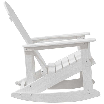 Adirondack gyngestol Hvid HDPE