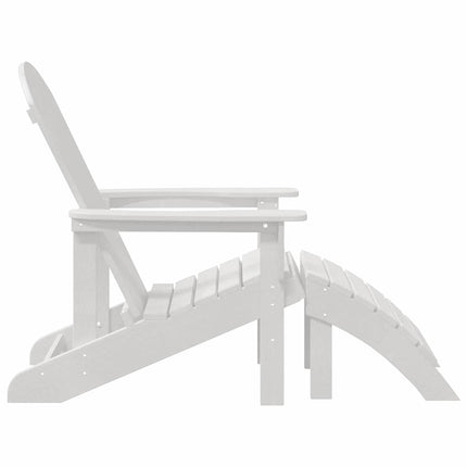 Adirondack-stol Hvid HDPE