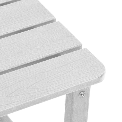 Sidebord Hvid 38 x 38 x 46 cm Polyethylen