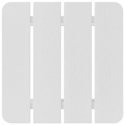 Sidebord Hvid 38 x 38 x 46 cm Polyethylen