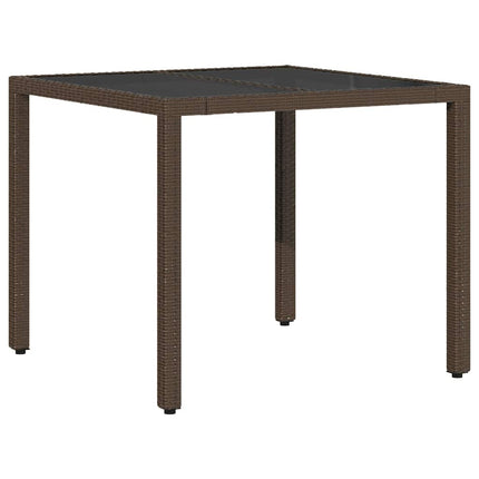 Have Spisebordssæt 3 stk. Brun polyrattan