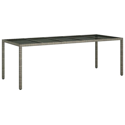 Have Spisebordssæt 9 pcs Grå polyrattan