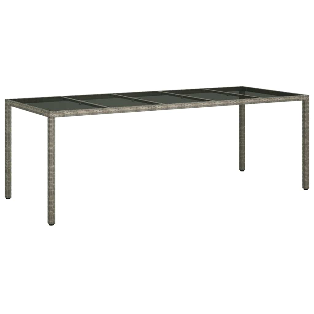Have Spisebordssæt 11 pcs Grå polyrattan