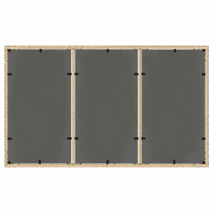 Have Spisebordssæt 7 pcs Beige polyrattan