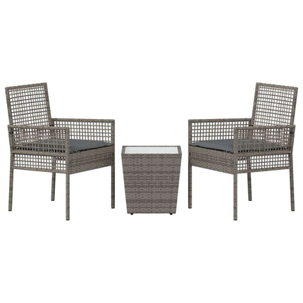 Have Bistro Sæt 3 stk. Grå polyrattan