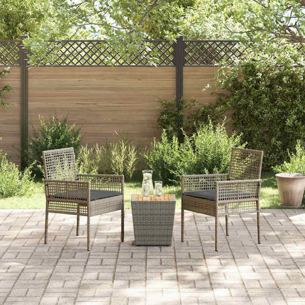 Have Bistro Sæt 3 pcs Grå polyrattan