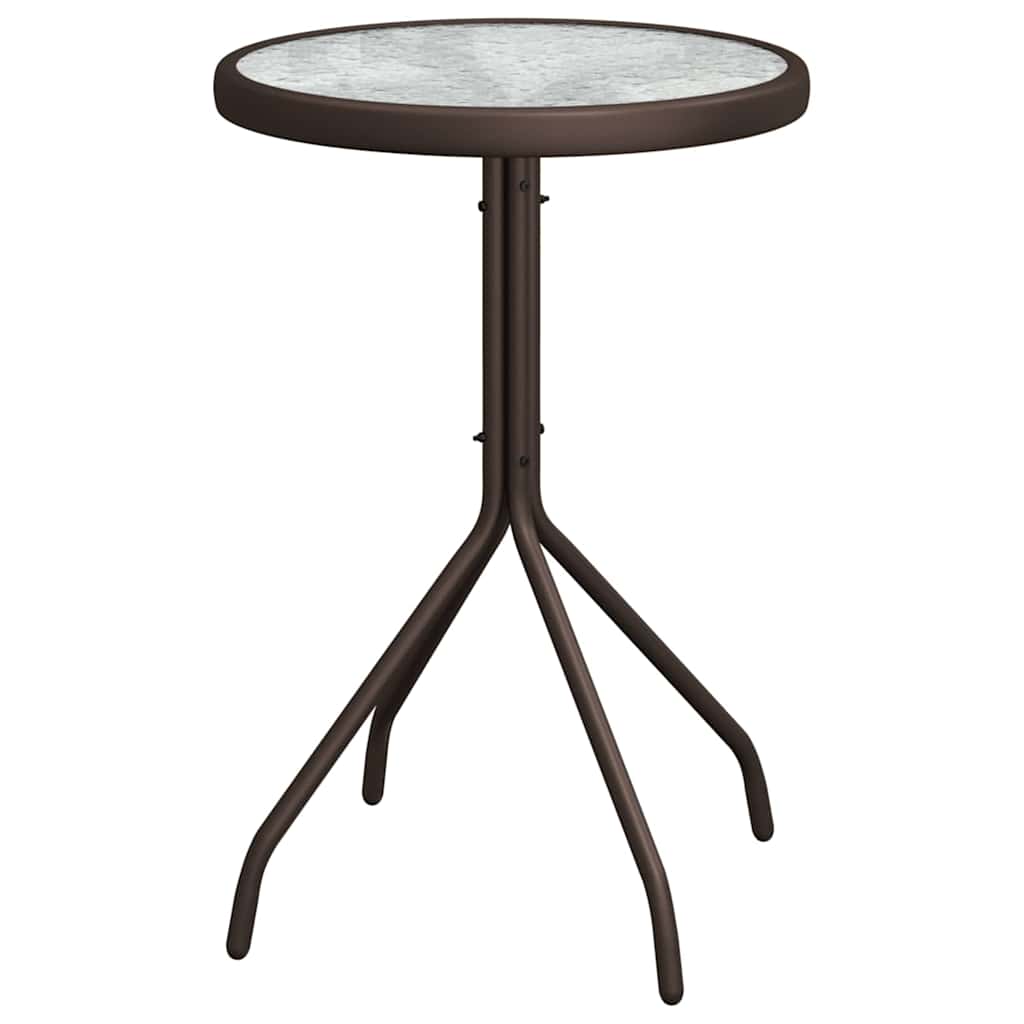 Have Bistro Sæt 3 pcs Brun Stål