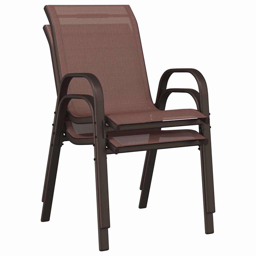 Have Bistro Sæt 3 pcs Brun Stål
