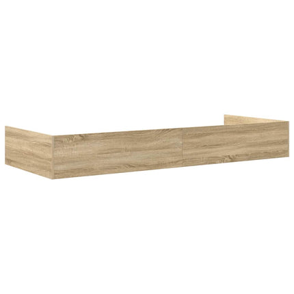 Sengestel med skuffe Sonoma eg 100 x 200 cm Konstrueret træ