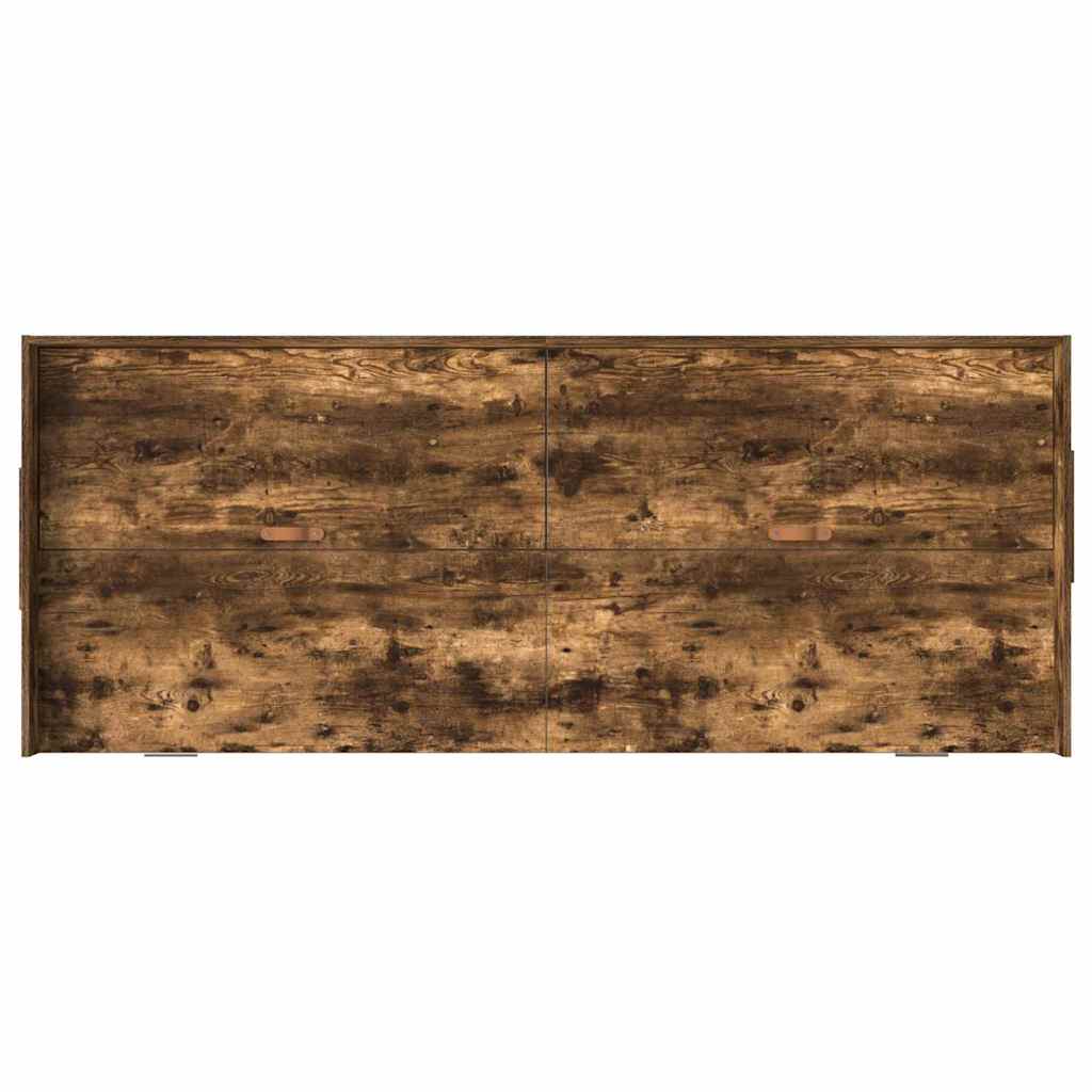 Sengestel med skuffe Gammelt træ 75 x 190 cm Konstrueret træ