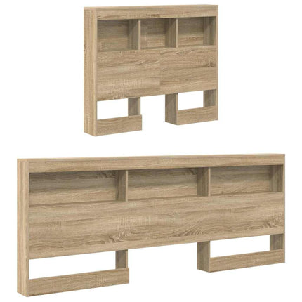 Opbevaringshovedgavl Sonoma eg 80 cm Konstrueret træ