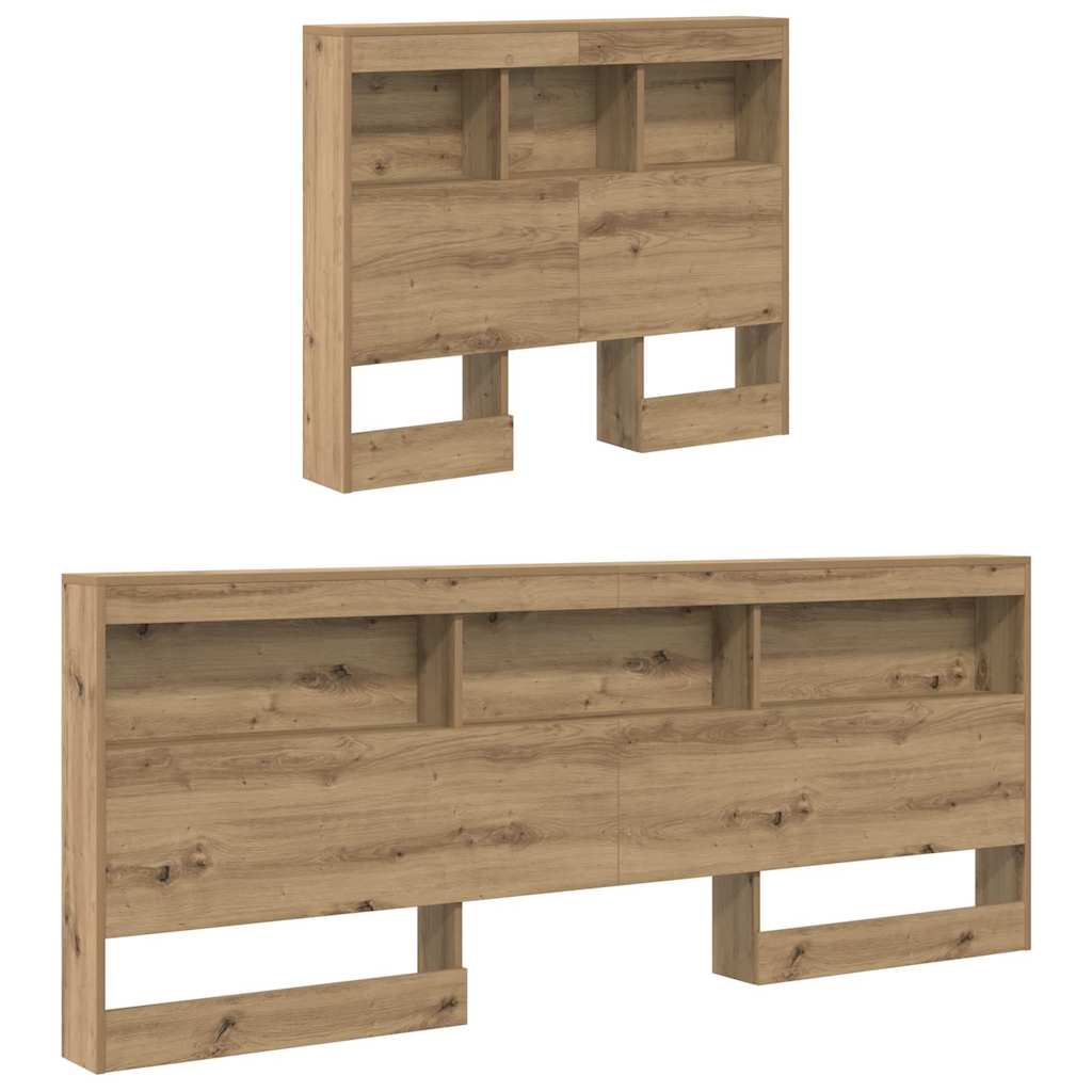 Opbevaringshovedgavl Artisan Egetræ 100 cm Konstrueret træ