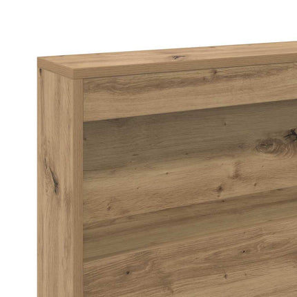 Opbevaringshovedgavl Artisan Egetræ 120 cm Konstrueret træ