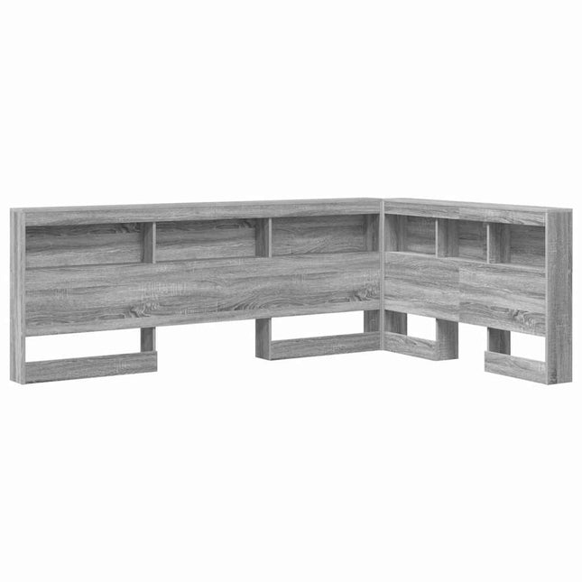 Opbevaringshovedgavl Grå Sonoma 207,5 x 137,5 x 76,5 cm