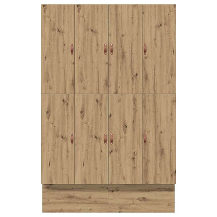 Seng med opbevaring Artisan Egetræ 150 cm Konstrueret træ