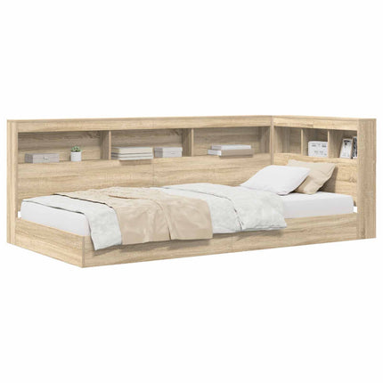 Bogreol Seng Sonoma eg 75 x 190 cm Konstrueret træ