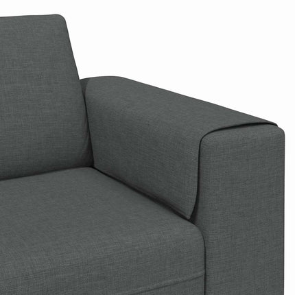 Stue Sofa Mørkegrå 250 x 77 x 76 cm Polyester