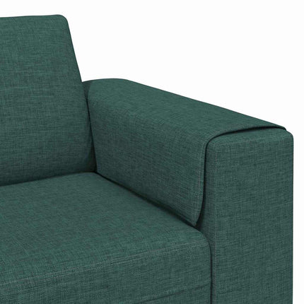 Stue Sofa Mørkegrøn 250 x 77 x 76 cm Polyester