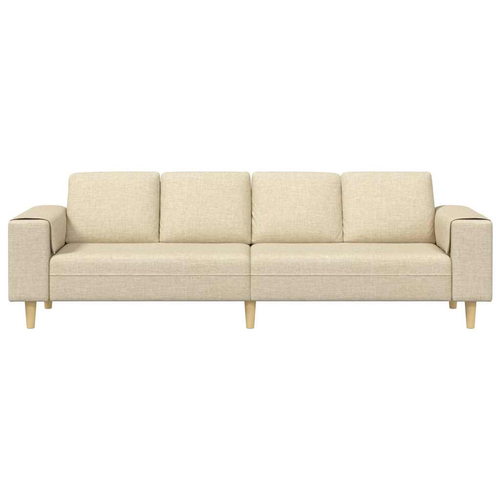 Sofa Sæt Creme Stof