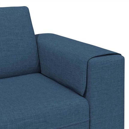 Stue Sofa Blå 250 x 77 x 76 cm Polyester