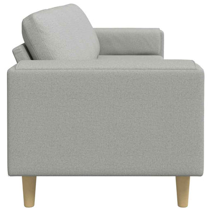 Stue Sofa Skygrå 250 x 77 x 76 cm Polyester