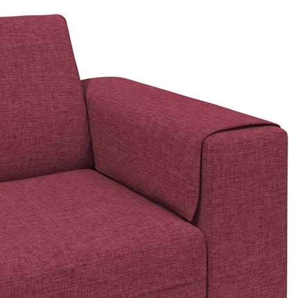 Stue Sofa 3 pcs Vinrød 250 x 188 x 76 cm Polyester