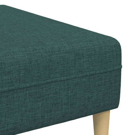 Stue Sofa 3 pcs Mørkegrøn Polyester