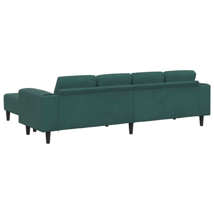 Stue Sofa 3 pcs Mørkegrøn 250 x 188 x 76 cm