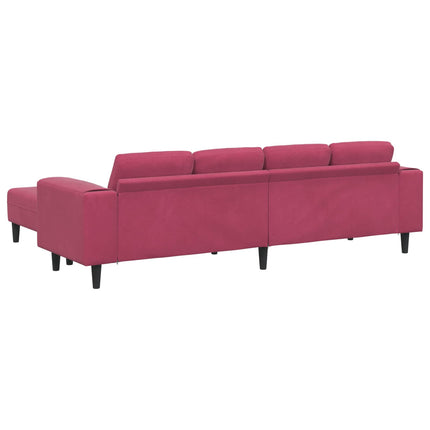 Stue Sofa 3 pcs Vinrød 250 x 188 x 76 cm