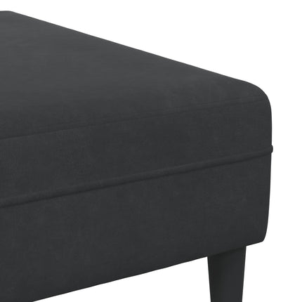 Stue Sofa 3 pcs Sort 250 x 188 x 76 cm