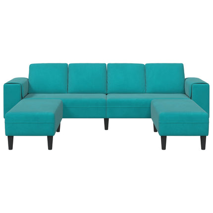Stue Sofa 3 pcs Turkis 250 x 188 x 76 cm