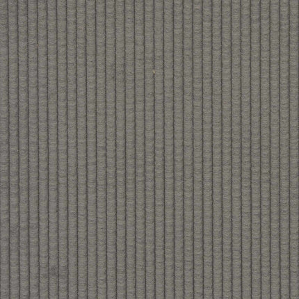 Sofa Lysegrå 250 x 188 x 76 cm Velourstof