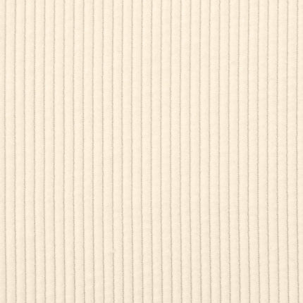 Sofa Creme 250 x 188 x 76 cm Velourstof