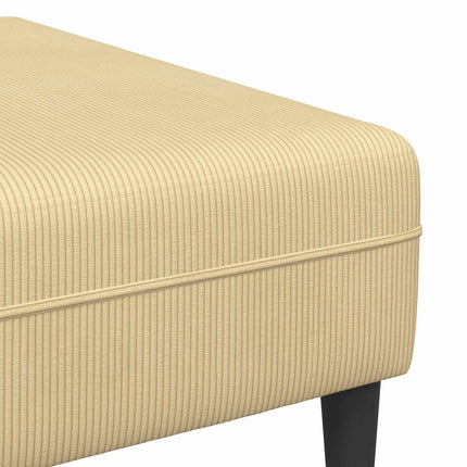 Sofa Grågrøn 250 x 188 x 76 cm Velourstof