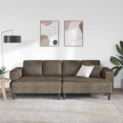 Stue Sofa 3 pcs Mørkegrå