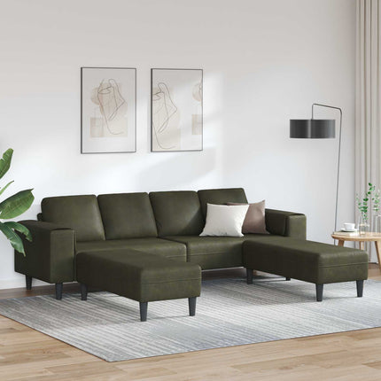 Stue Sofa 3 pcs Army Grøn