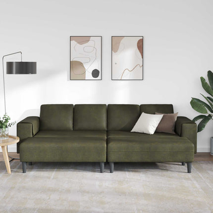 Stue Sofa 3 pcs Army Grøn