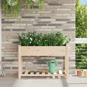 Have Blomsterkrukke Beige 115 x 59 x 76,5 cm Massivt Fyrretræ