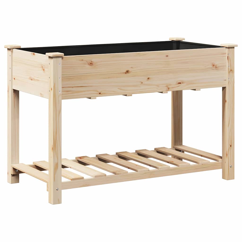 Have Blomsterkrukke Beige 115 x 59 x 76,5 cm Massivt Fyrretræ