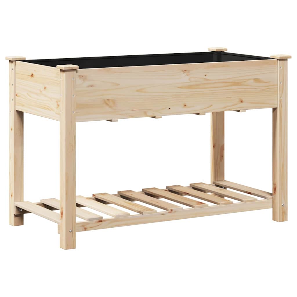 Have Blomsterkrukke Beige 115 x 59 x 76,5 cm Massivt Fyrretræ