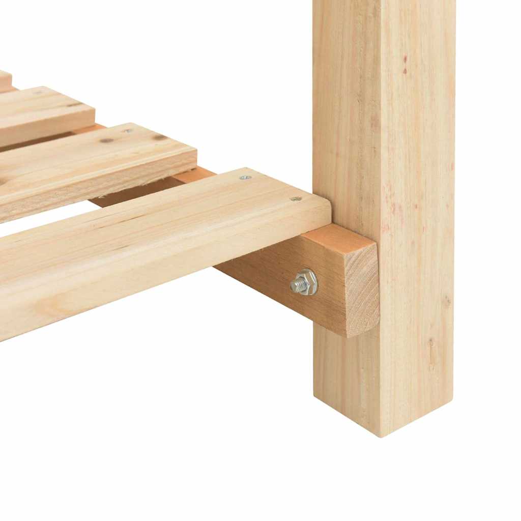 Have Blomsterkrukke Beige 203 x 53 x 76.5 cm Massivt fyrretræ