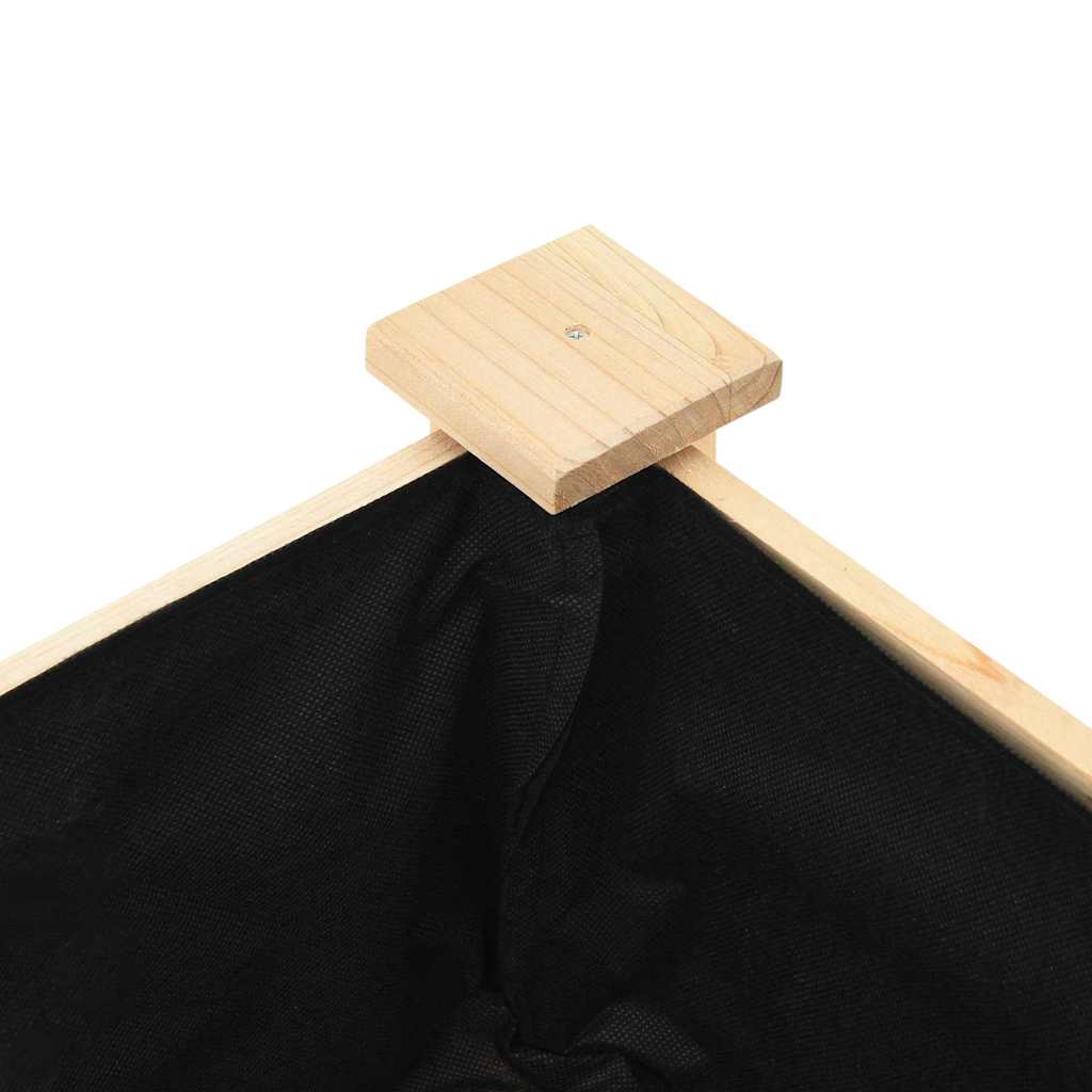 Have Blomsterkrukke Beige 60.5 x 60 x 76.5 cm Massivt fyrretræ