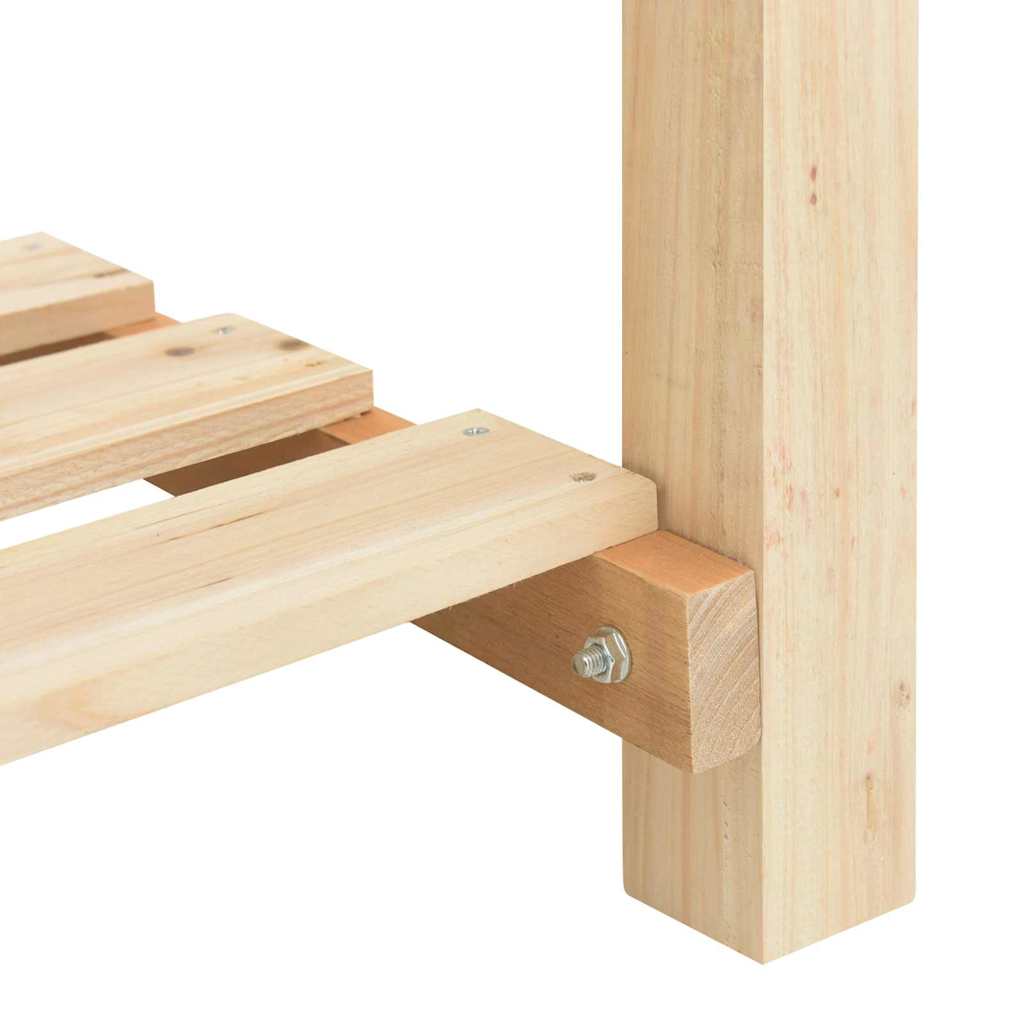 Have Blomsterkrukke Beige 71 x 37 x 76.5 cm Massivt fyrretræ