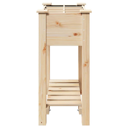 Have Blomsterkrukke Beige 71 x 37 x 76,5 cm Massivt Fyrretræ