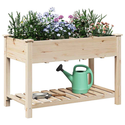 Have Blomsterkrukke Beige 115 x 59 x 76,5 cm Massivt Fyrretræ