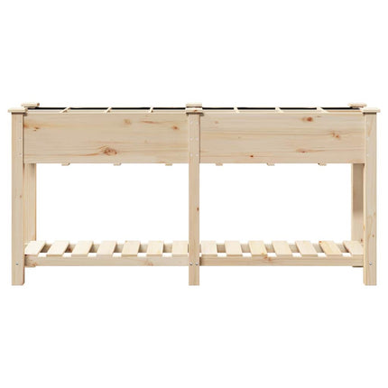Have Blomsterkrukke Beige 161,5 x 45 x 76,5 cm Massivt Fyrretræ