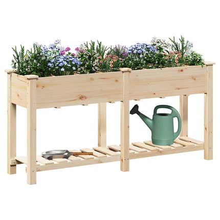 Have Blomsterkrukke Beige 161,5 x 45 x 76,5 cm Massivt Fyrretræ